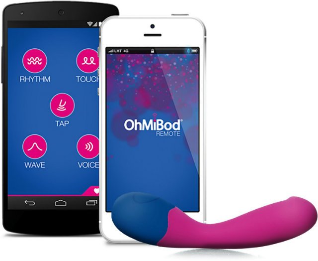 OhMiBod vribromasseur et stimulateur clitoridien v2